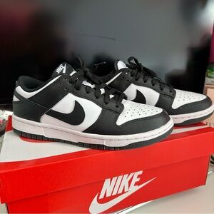 Nike Dunk Low Black White Panda Sneakers Women’s Size 7.5 Classic